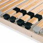 vidaXL Τελάρο Κρεβατιού με 28 Σανίδες & 7 Ζώνες 140 x 200 εκ.