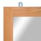 vidaXL Καθρέφτης Τοίχου 50 x 70 εκ. από Μασίφ Ξύλο Teak