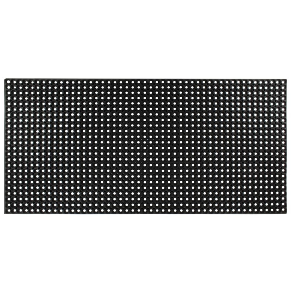 vidaXL Ποδόμακτρο 16 χιλ. 100 x 200 εκ. από Καουτσούκ