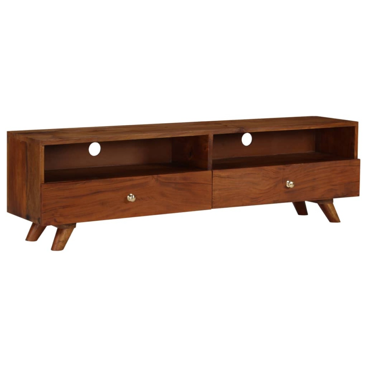 vidaXL Έπιπλο Τηλεόρασης 140x30x40 εκ. από Μασίφ Ανακυκλωμένο Ξύλο