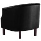 vidaXL Πολυθρόνα Μαύρη Βελούδινη