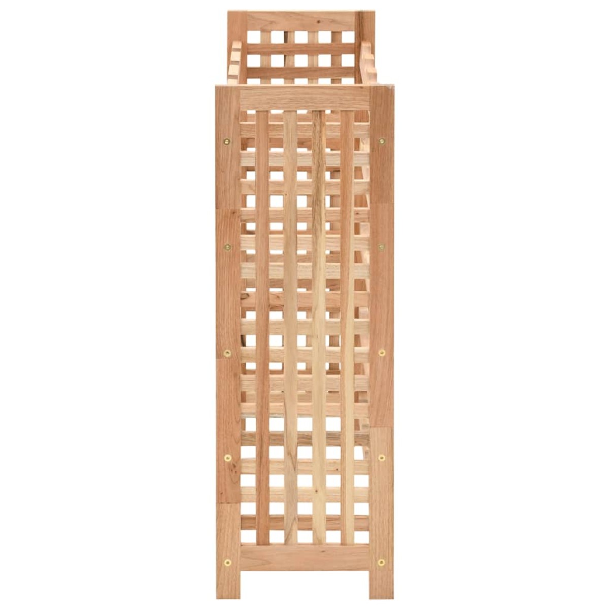 vidaXL Κάβα Κρασιών για 25 Μπουκάλια 63x25x73 εκ. Μασίφ Ξύλο Καρυδιάς