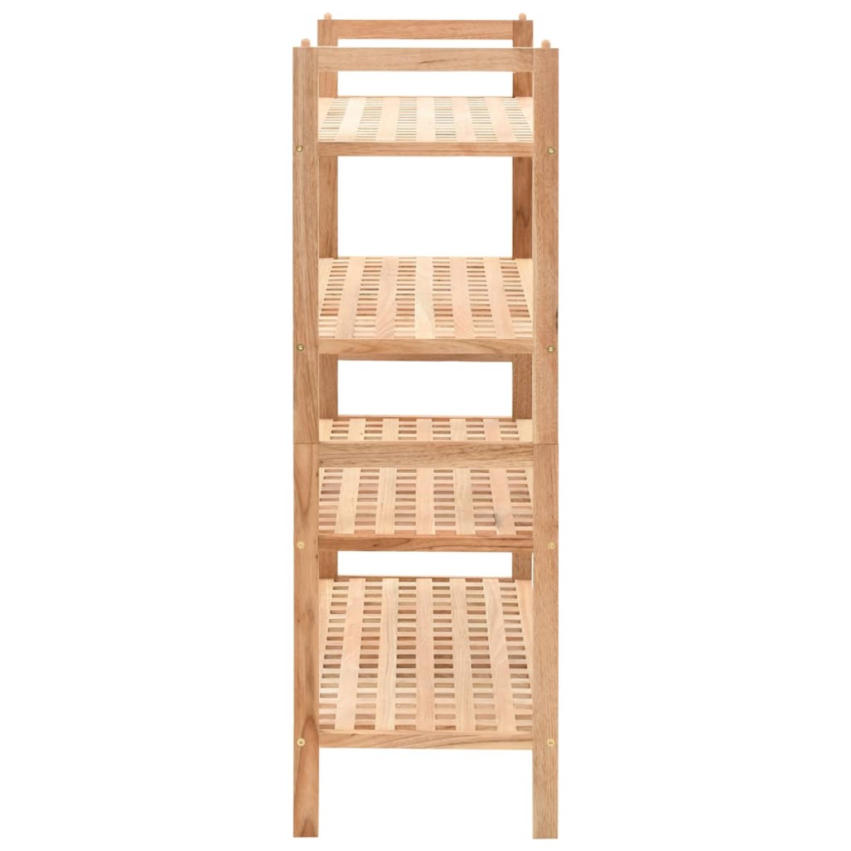 vidaXL Ραφιέρα Παπουτσιών 69 x 26 x 81 εκ. από Μασίφ Ξύλο Καρυδιάς