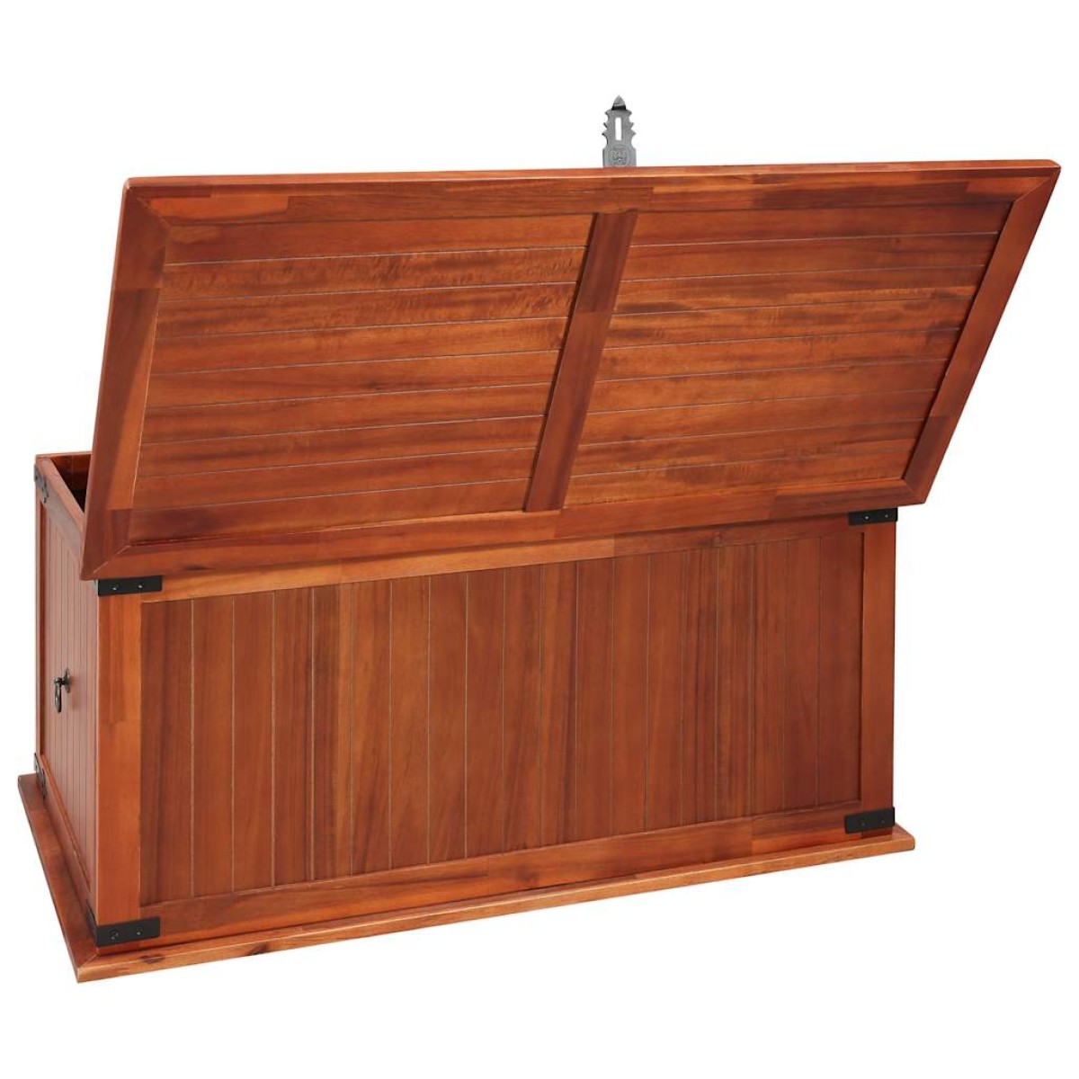 vidaXL Μπαούλο Αποθήκευσης 79 x 34 x 32 εκ. από Μασίφ Ξύλο Ακακίας