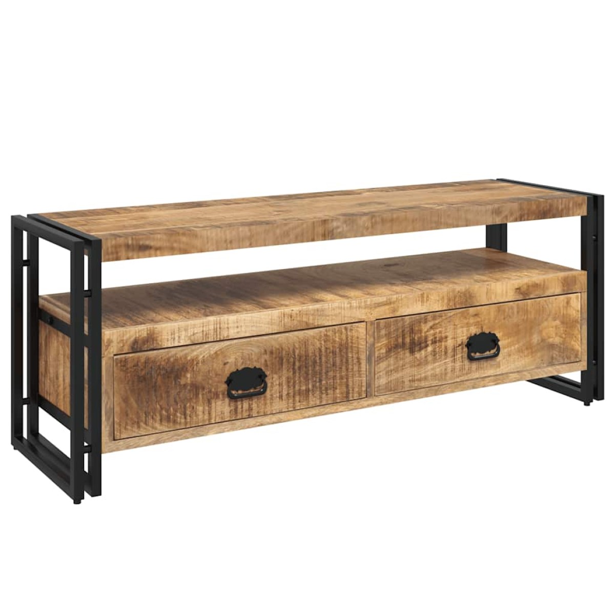 vidaXL Έπιπλο Τηλεόρασης 120 x 35 x 45 εκ. από Μασίφ Ξύλο Μάνγκο