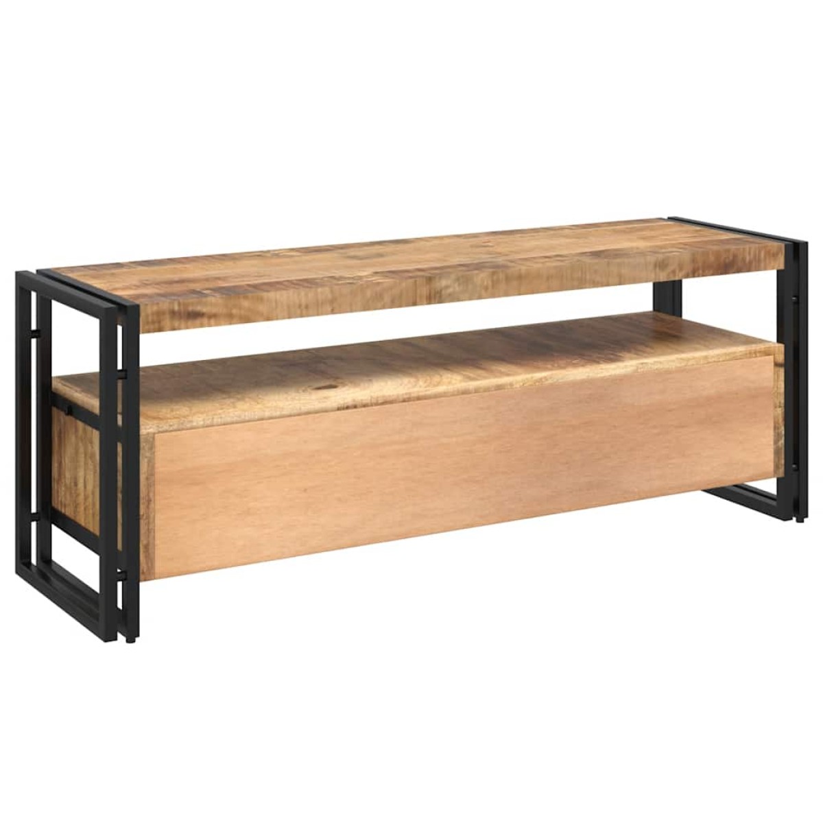 vidaXL Έπιπλο Τηλεόρασης 120 x 35 x 45 εκ. από Μασίφ Ξύλο Μάνγκο
