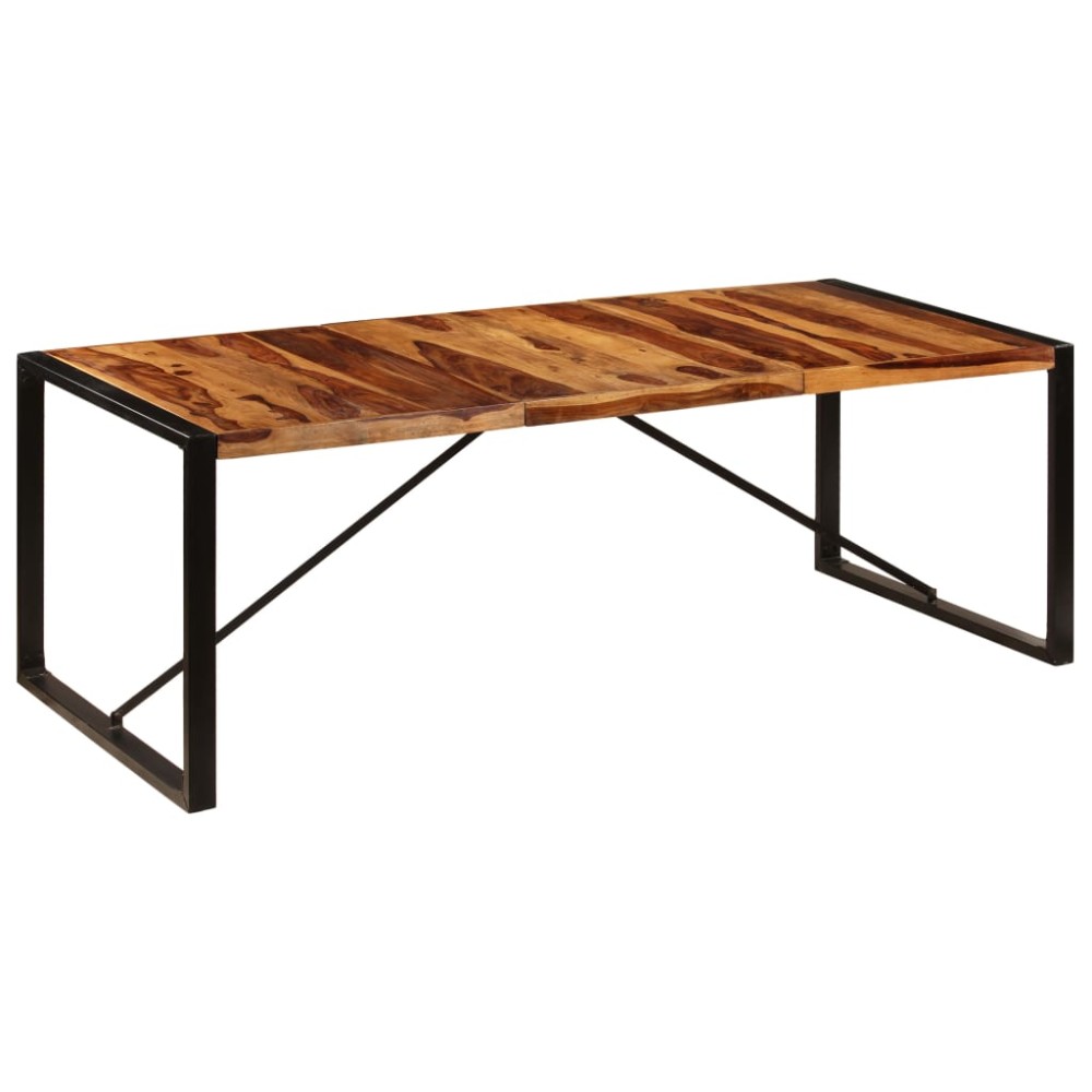 vidaXL Τραπεζαρία 220 x 100 x 75 εκ. από Μασίφ Ξύλο Ακακίας