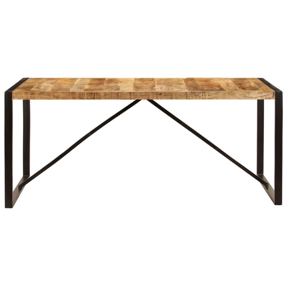 vidaXL Τραπεζαρία 180 x 90 x 75 εκ. από Μασίφ Ξύλο Μάνγκο