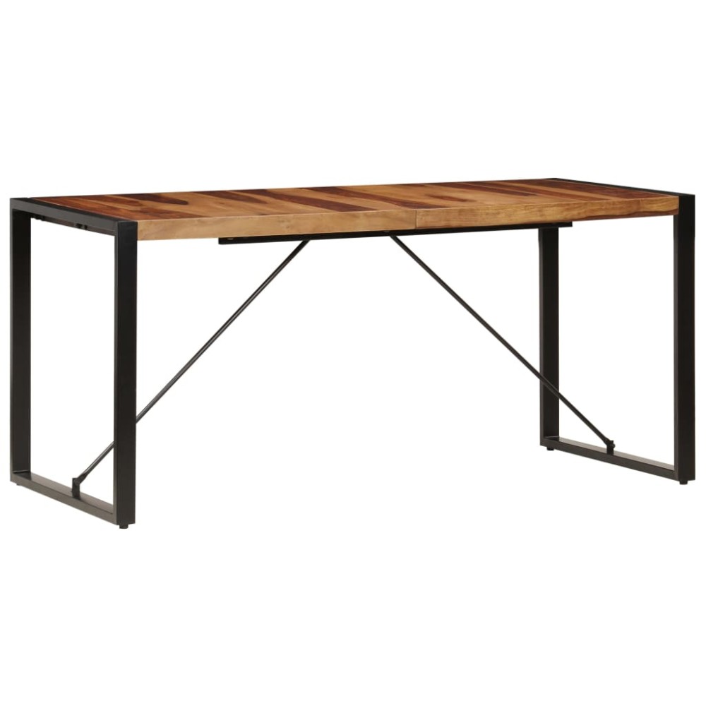 vidaXL Τραπεζαρία 160 x 80 x 75 εκ. από Μασίφ Ξύλο Ακακίας