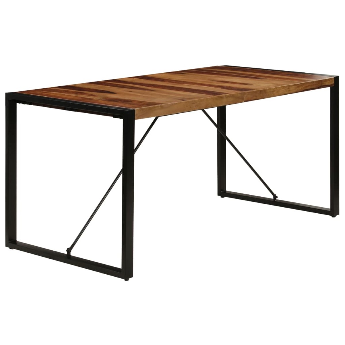 vidaXL Τραπεζαρία 160 x 80 x 75 εκ. από Μασίφ Ξύλο Sheesham