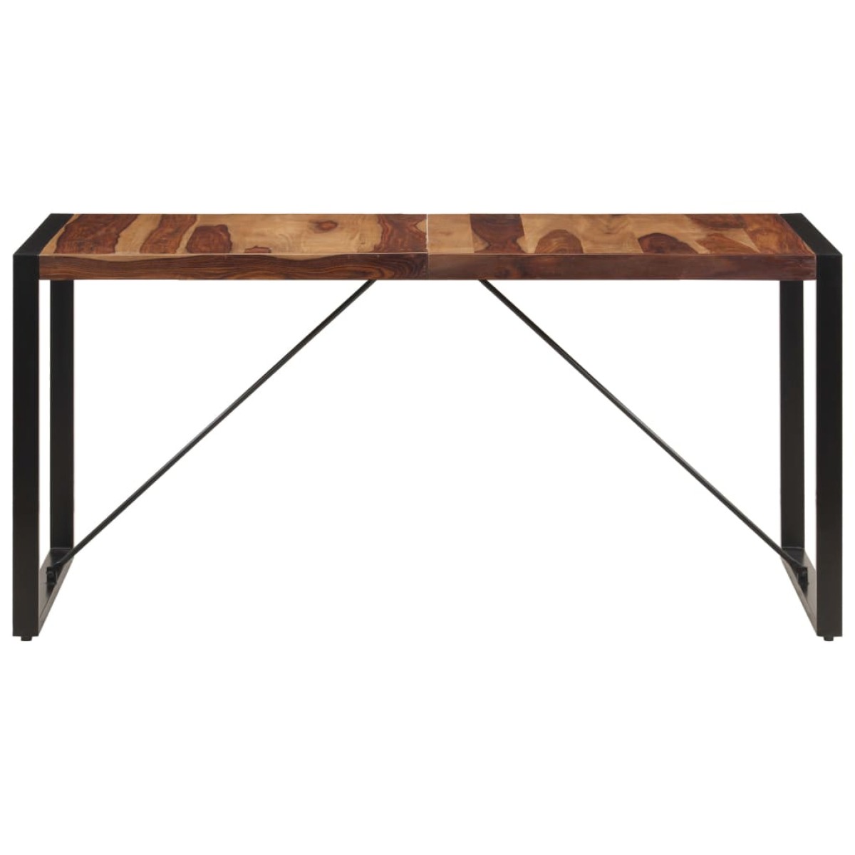 vidaXL Τραπεζαρία 160 x 80 x 75 εκ. από Μασίφ Ξύλο Sheesham