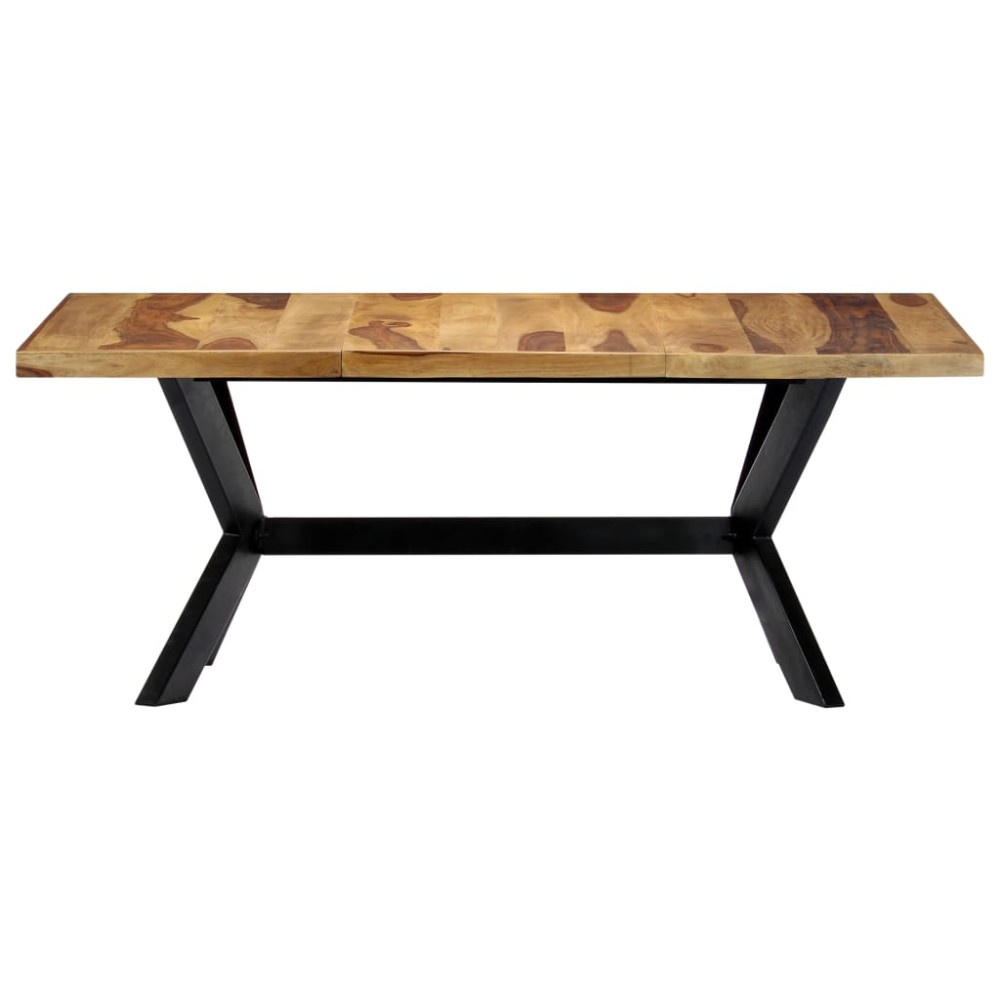 vidaXL Τραπεζαρία 180 x 90 x 75 εκ. από Μασίφ Ξύλο Ακακίας