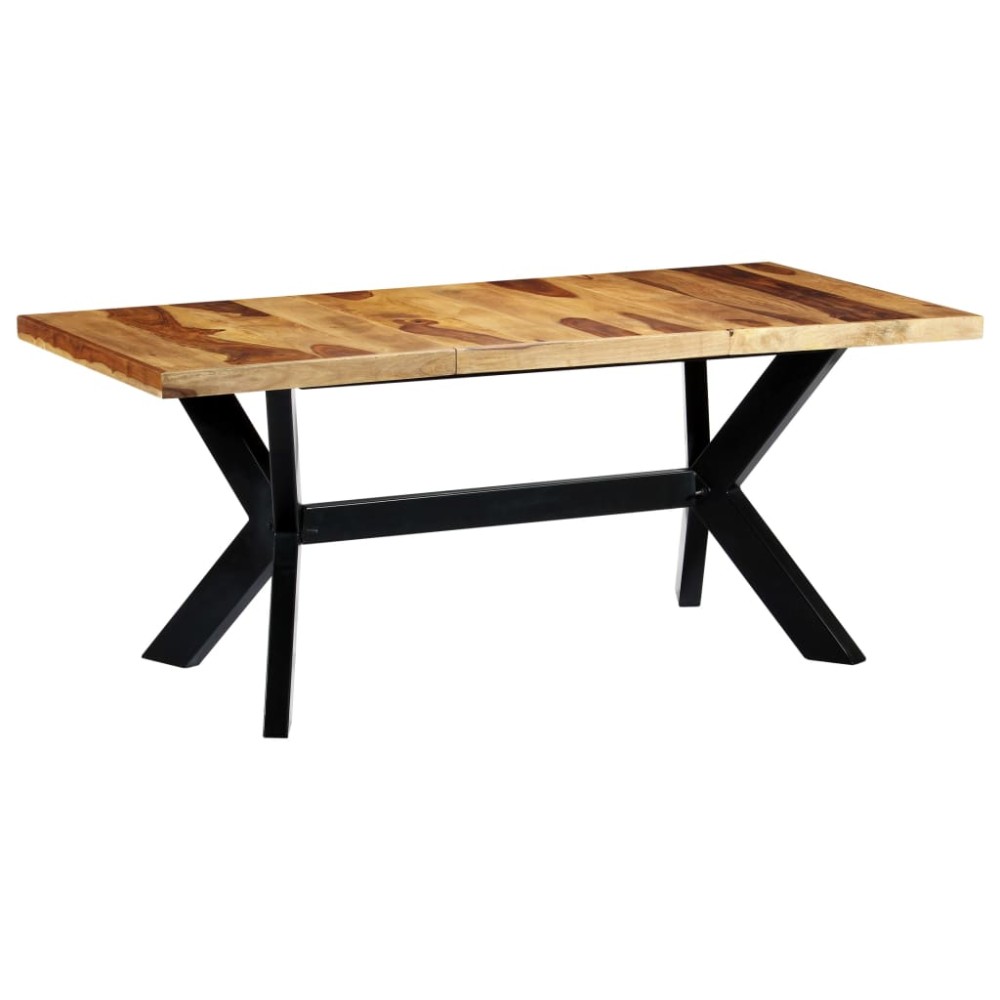 vidaXL Τραπεζαρία 180 x 90 x 75 εκ. από Μασίφ Ξύλο Ακακίας