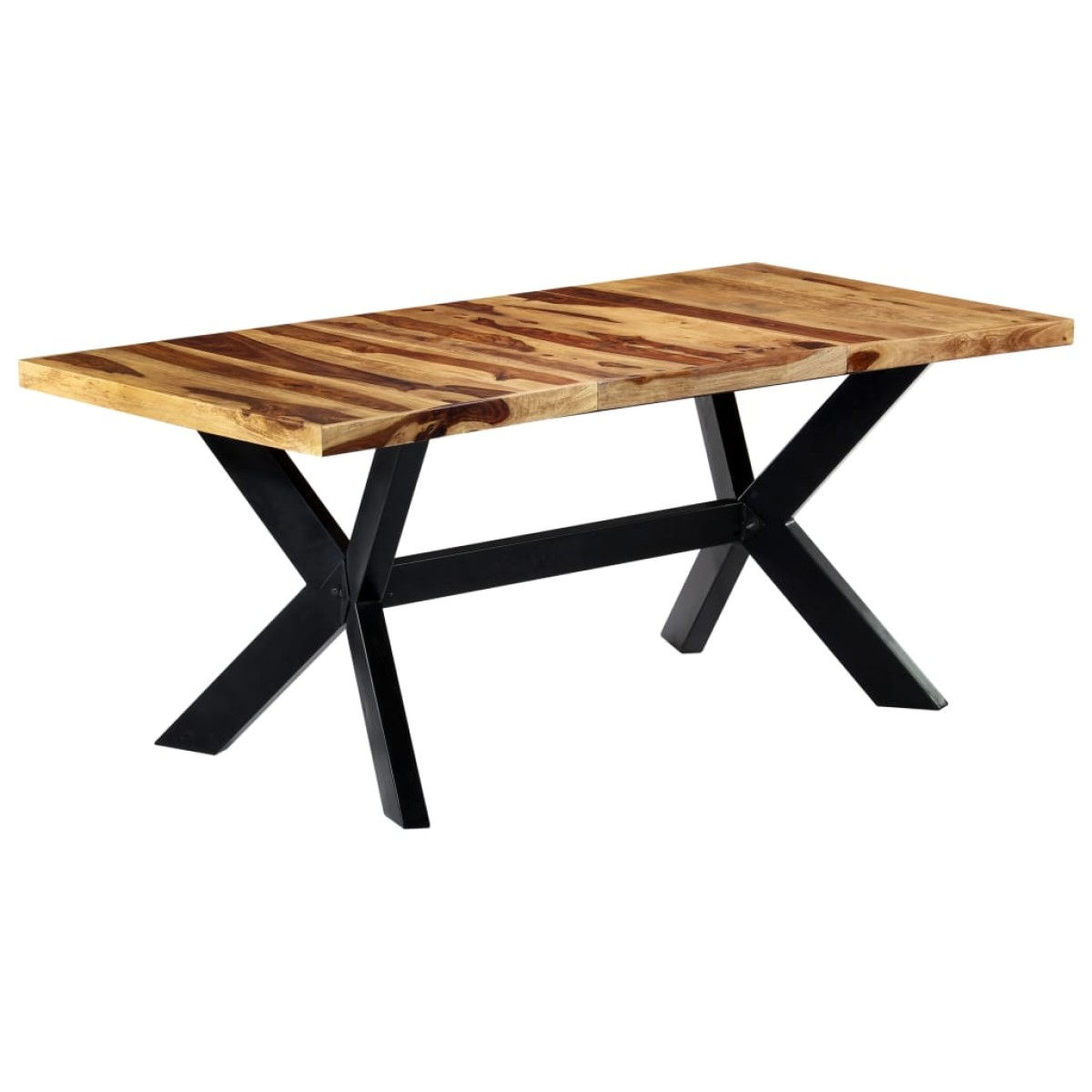 vidaXL Τραπεζαρία 180 x 90 x 75 εκ. από Μασίφ Ξύλο Sheesham
