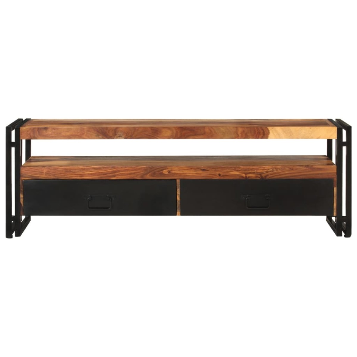 vidaXL Έπιπλο Τηλεόρασης 120 x 30 x 40 εκ. από Μασίφ Ξύλο Sheesham