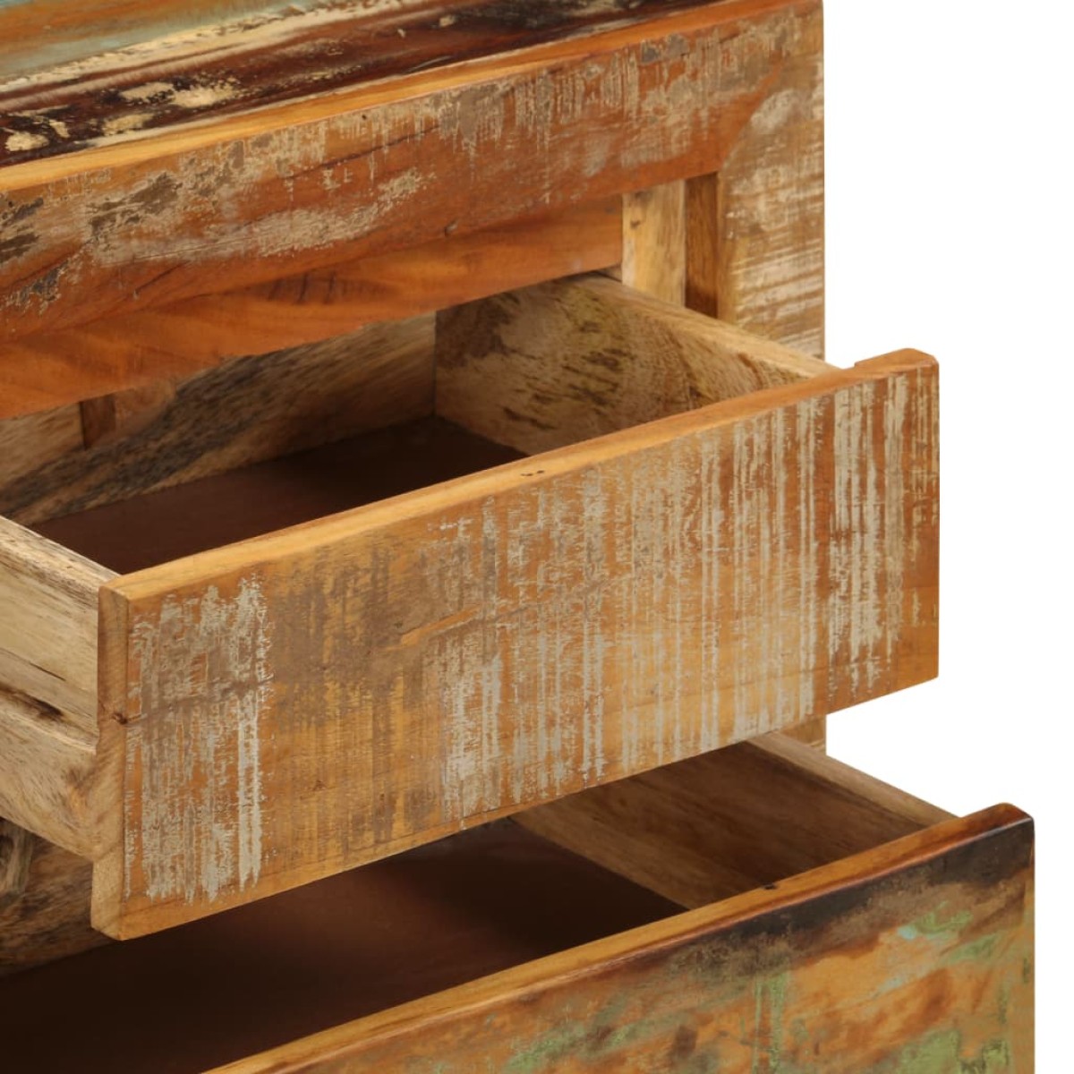 vidaXL Κονσόλα 120 x 30 x 75 εκ. από Μασίφ Ανακυκλωμένο Ξύλο