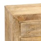 vidaXL Κονσόλα 120 x 30 x 75 εκ. από Μασίφ Ξύλο Μάνγκο