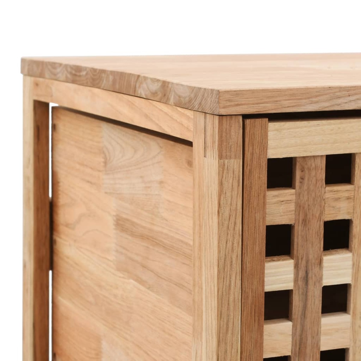 vidaXL Ντουλάπι Μπάνιου 41 x 41 x 91 εκ. από Μασίφ Ξύλο Καρυδιάς