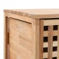 vidaXL Ντουλάπι Μπάνιου 41 x 41 x 91 εκ. από Μασίφ Ξύλο Καρυδιάς