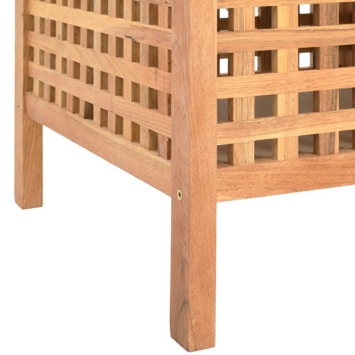 vidaXL Πάγκος με Αποθηκευτικό Χώρο 49 x 48 x 49 εκ Μασίφ Ξύλο Καρυδιάς