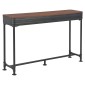 vidaXL Κονσόλα Τραπέζι με 2 Συρτάρια 120x30x75 εκ. Μασίφ Ξύλο Ελάτης