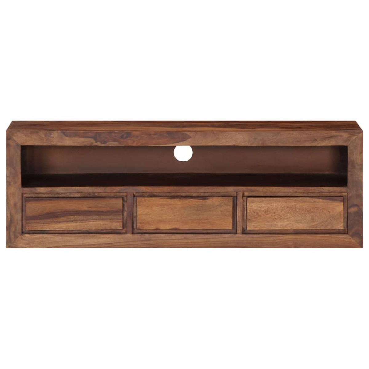 vidaXL Έπιπλο Τηλεόρασης 120 x 30 x 40 εκ. από Μασίφ Ξύλο Sheesham