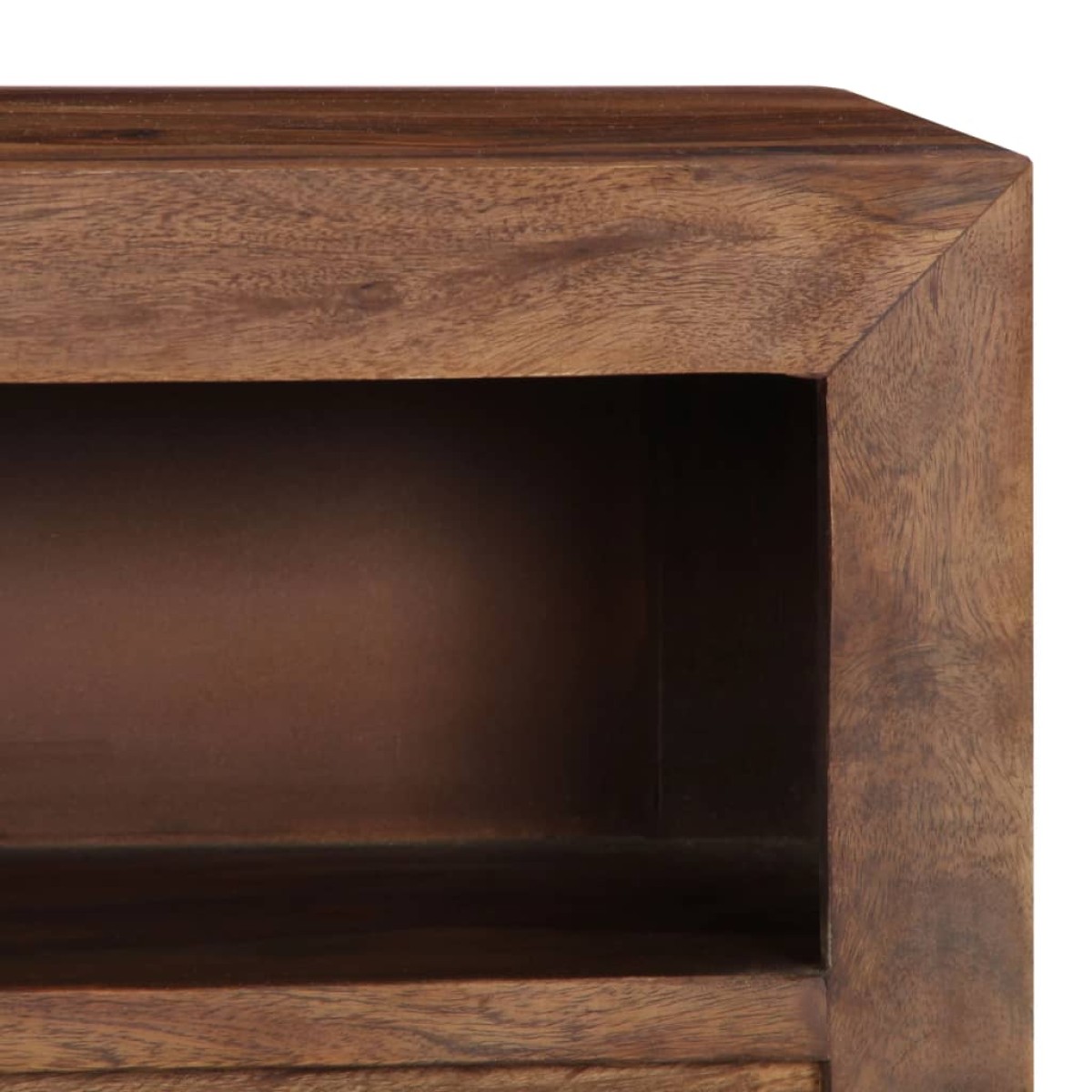 vidaXL Έπιπλο Τηλεόρασης 120 x 30 x 40 εκ. από Μασίφ Ξύλο Sheesham