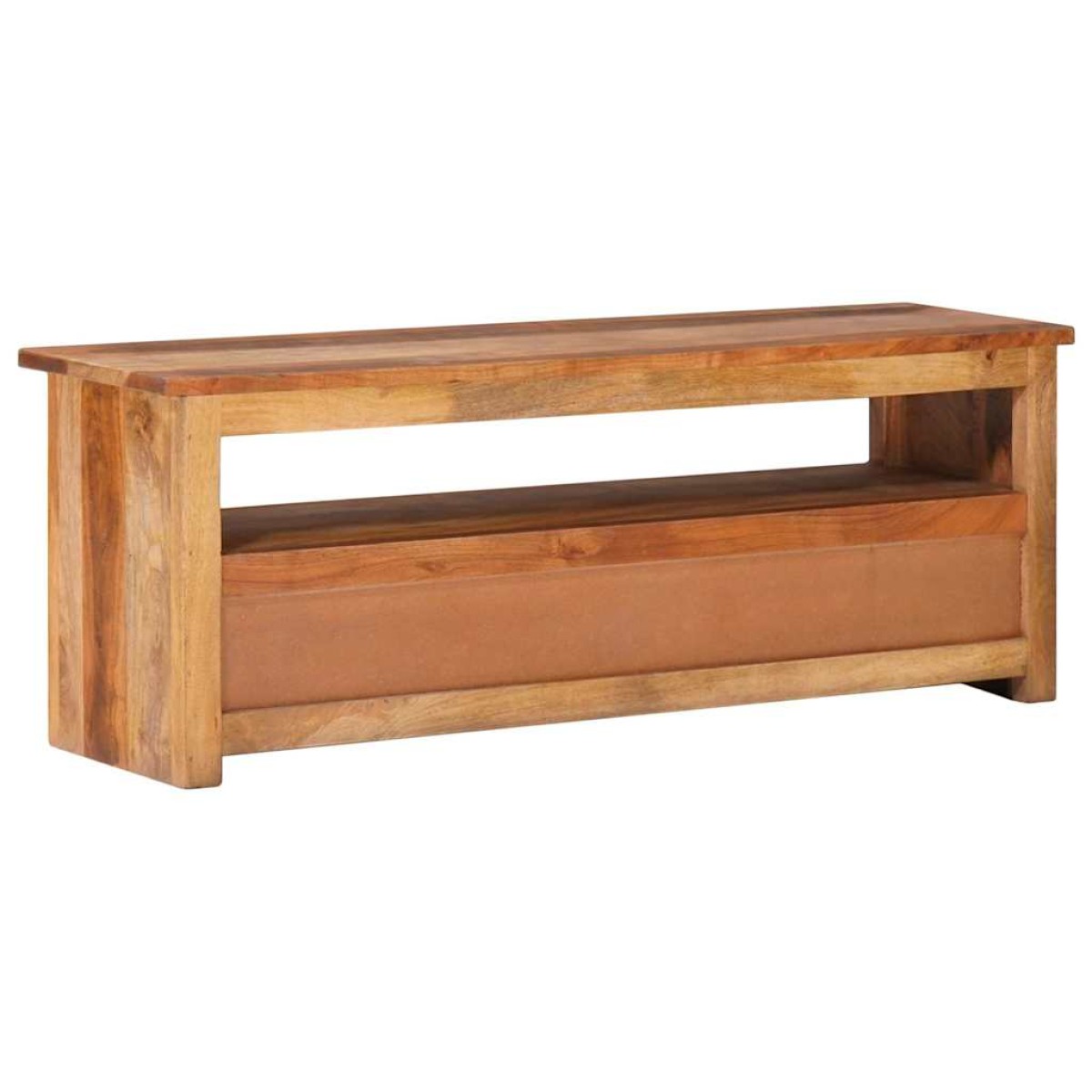 vidaXL Έπιπλο Τηλεόρασης 118 x 30 x 40 εκ. από Μασίφ Ξύλο Sheesham