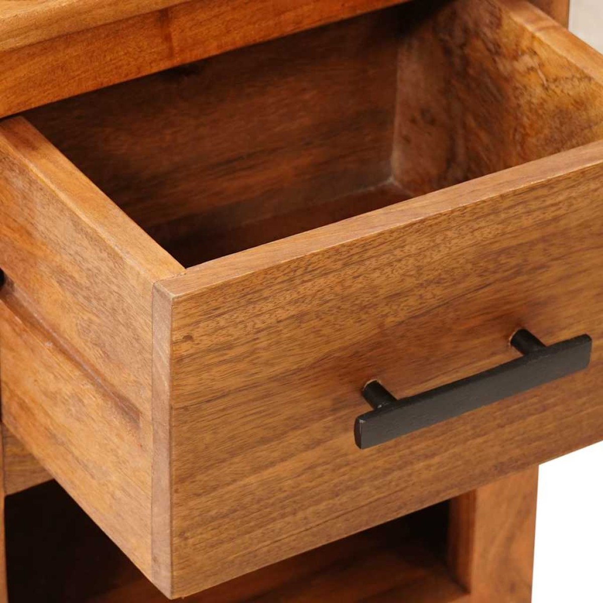 vidaXL Κομοδίνο 40 x 30 x 50 εκ. από Μασίφ Ξύλο Sheesham