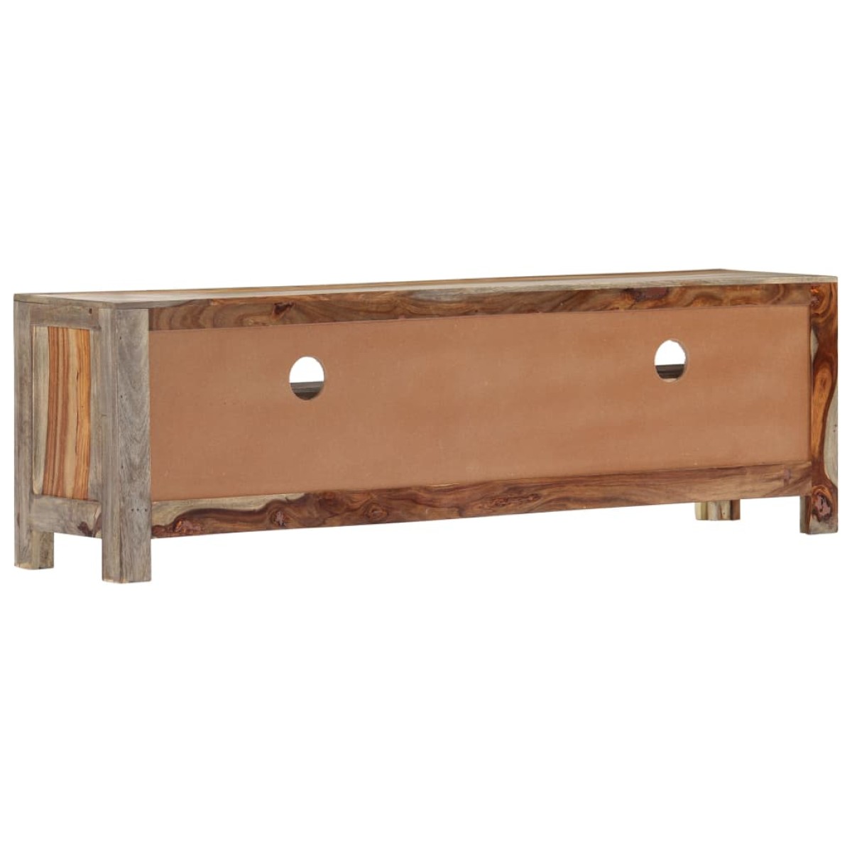 vidaXL Έπιπλο Τηλεόρασης 130 x 30 x 40 εκ. από Μασίφ Ξύλο Sheesham