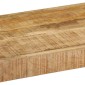 vidaXL Έπιπλο Τηλεόρασης 90 x 30 x 40 εκ. από Μασίφ Ξύλο Μάνγκο