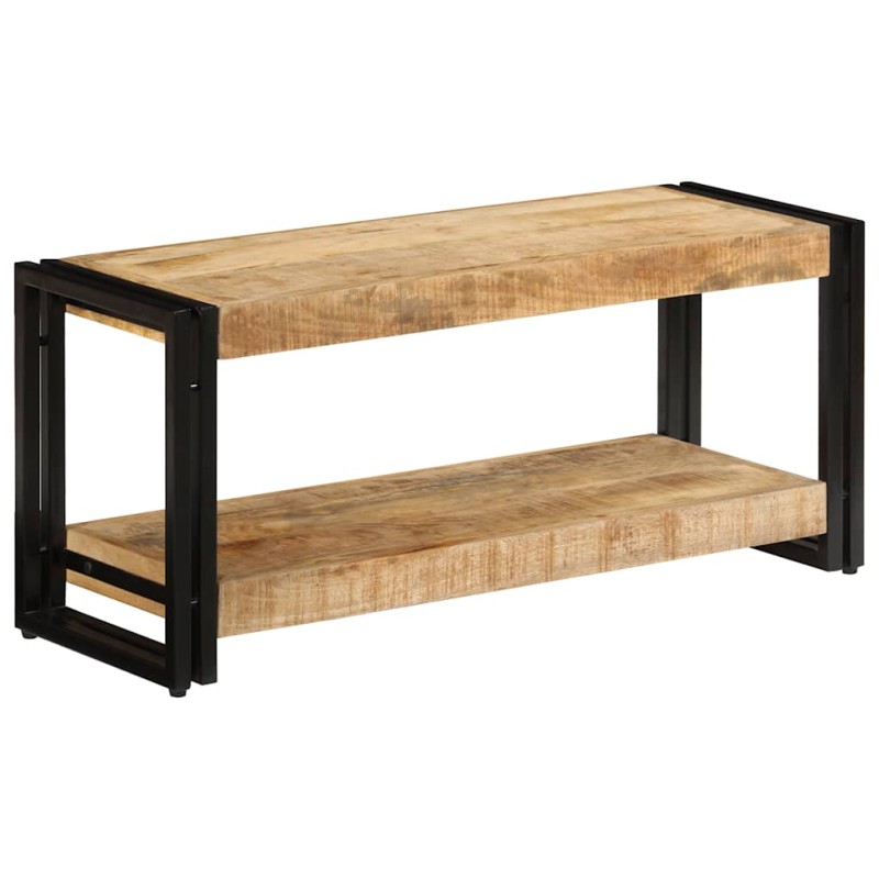vidaXL Έπιπλο Τηλεόρασης 90 x 30 x 40 εκ. από Μασίφ Ξύλο Μάνγκο