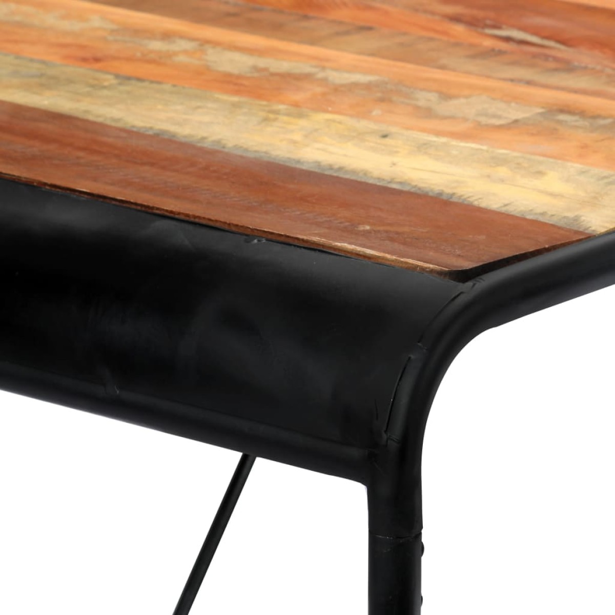 vidaXL Τραπεζαρία 118 x 60 x 76 εκ. από Μασίφ Ανακυκλωμένο Ξύλο