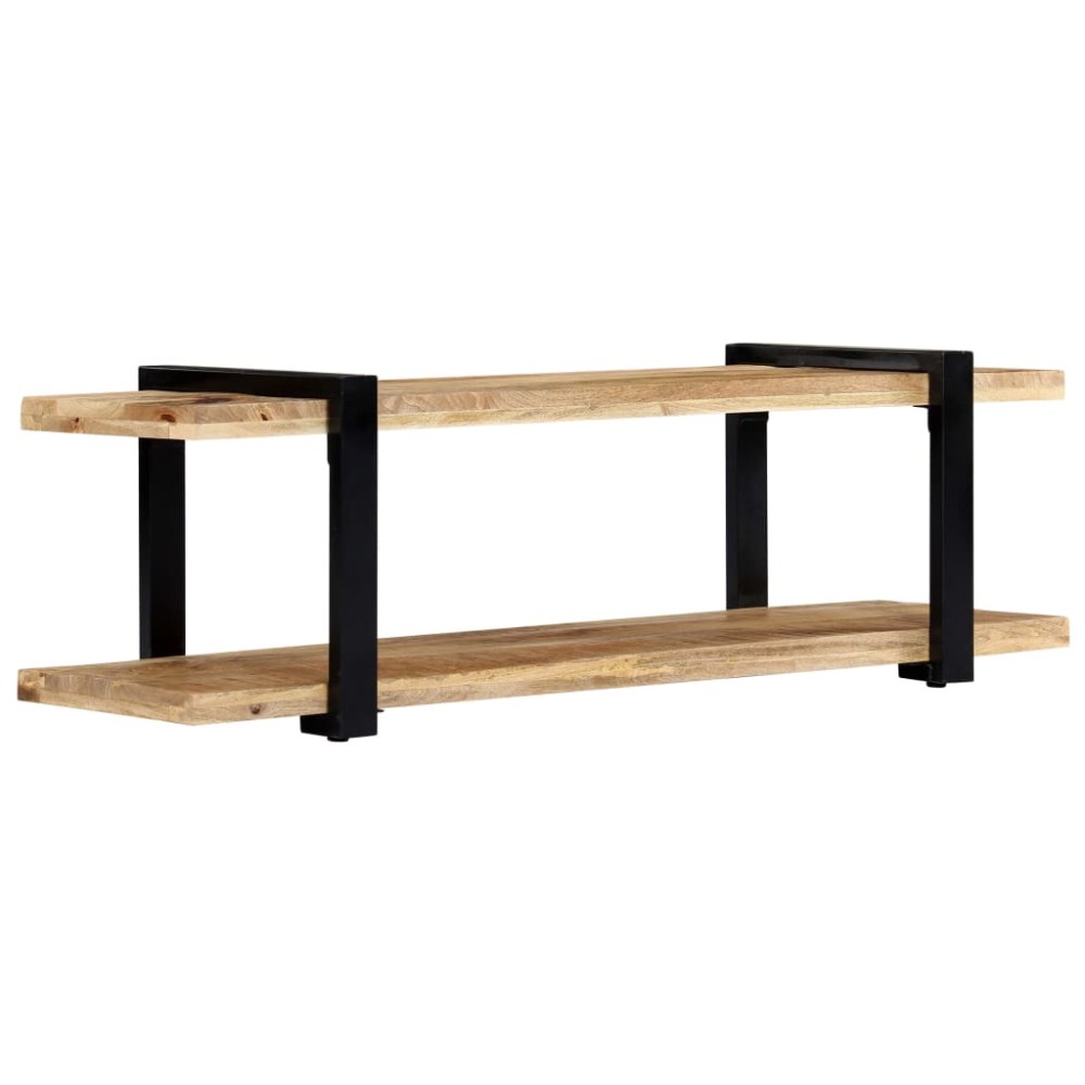 vidaXL Έπιπλο Τηλεόρασης 130 x 40 x 40 εκ. από Μασίφ Ξύλο Μάνγκο