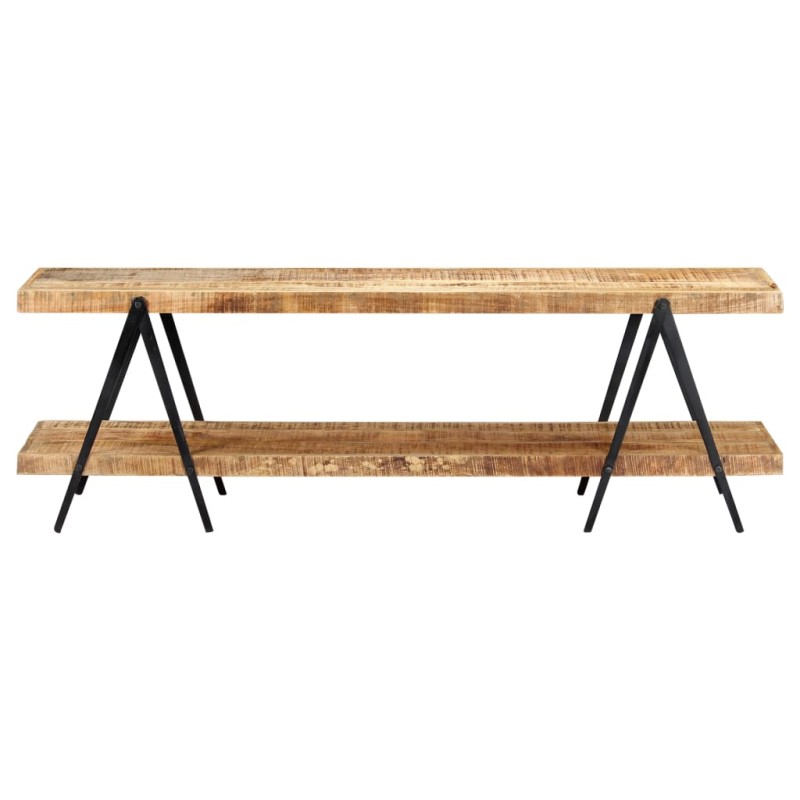 vidaXL Έπιπλο Τηλεόρασης 160 x 40 x 50 εκ. από Μασίφ Ξύλο Μάνγκο