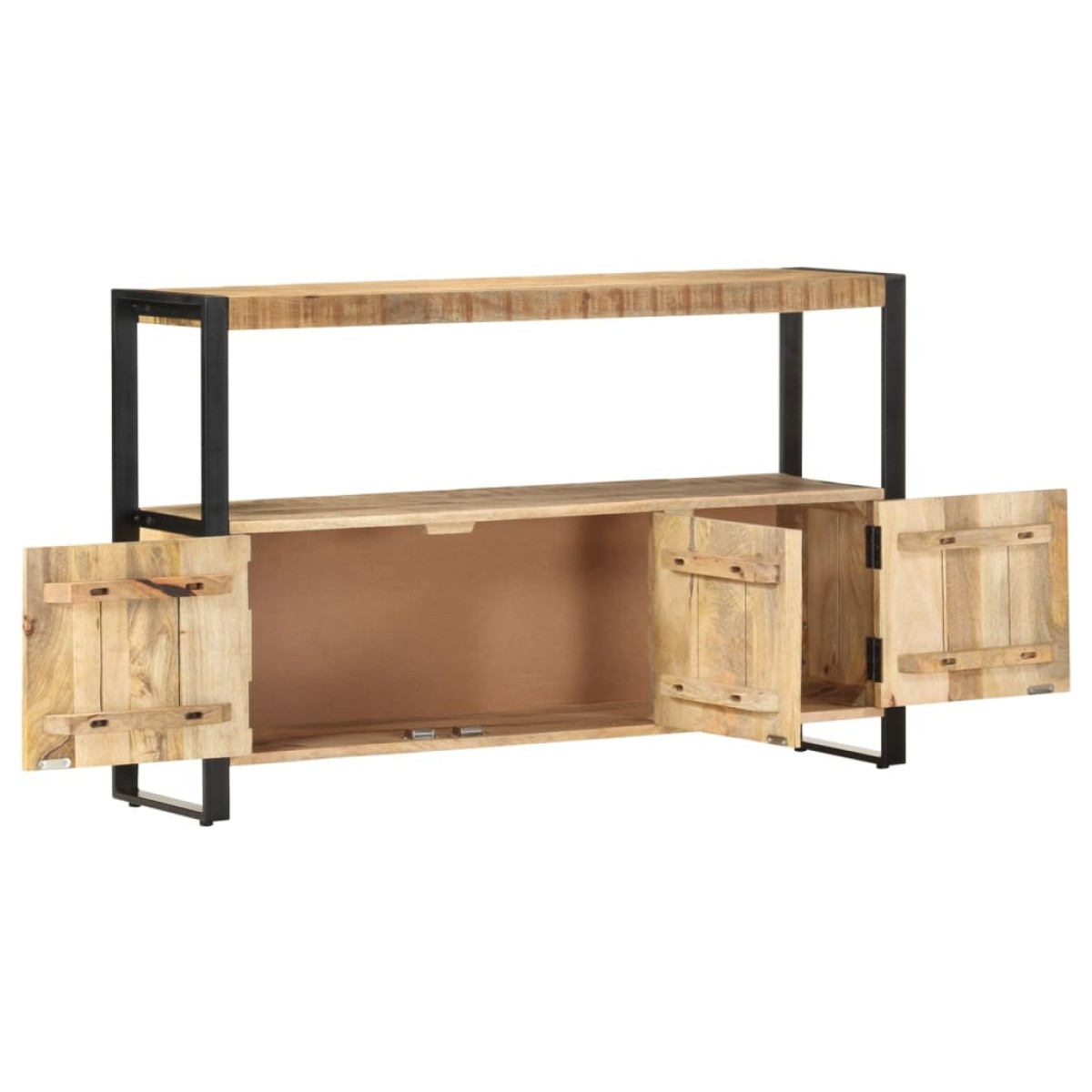 vidaXL Βοηθητικό Ντουλάπι 120 x 30 x 75 εκ. από Μασίφ Ξύλο Μάνγκο