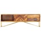 vidaXL Έπιπλο Τηλεόρασης 140 x 30 x 45 εκ. από Μασίφ Ξύλο Sheesham