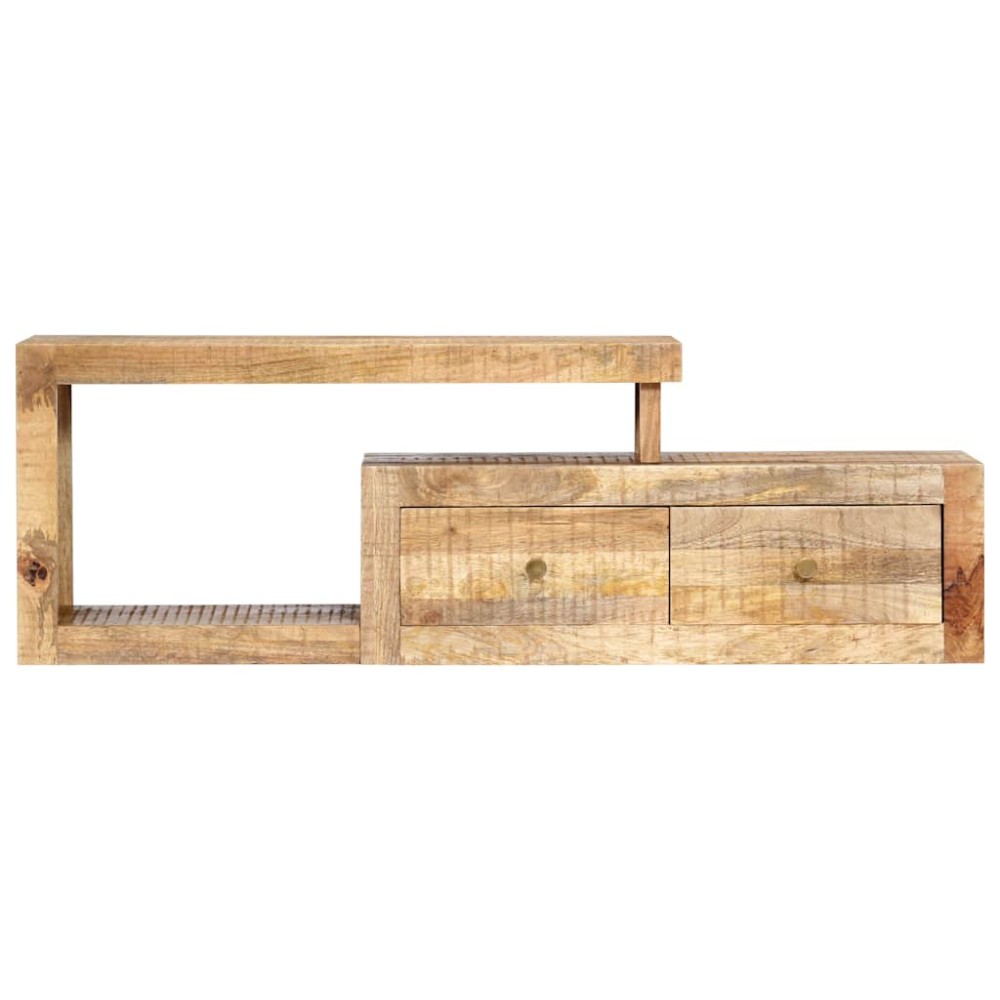 vidaXL Έπιπλο Τηλεόρασης 120 x 30 x 40 εκ. από Μασίφ Ξύλο Μάνγκο