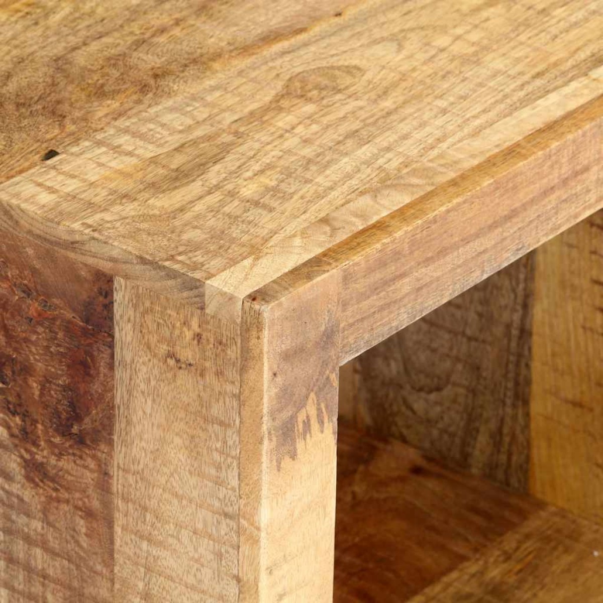 vidaXL Έπιπλο Τηλεόρασης 120 x 30 x 40 εκ. από Μασίφ Ξύλο Μάνγκο