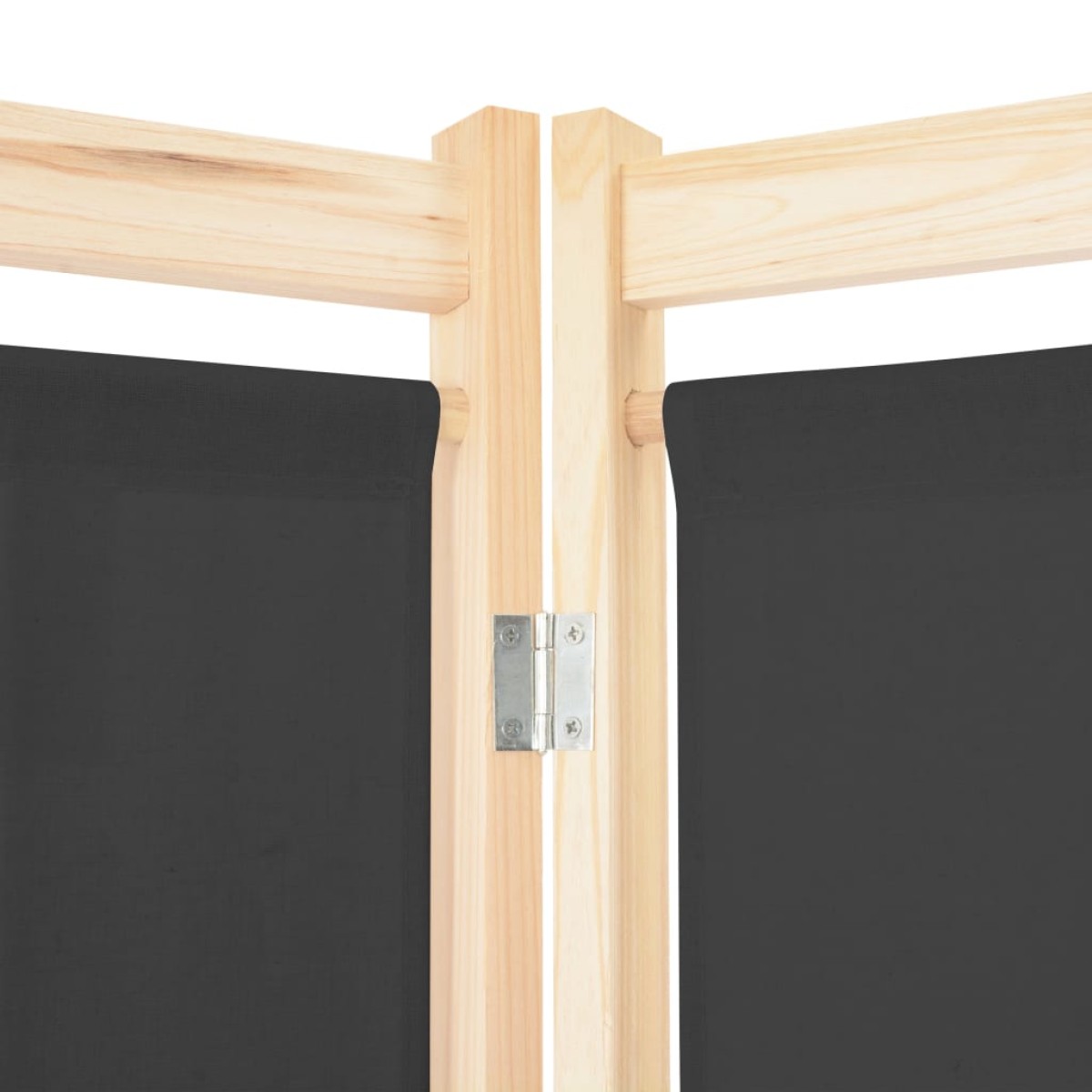 vidaXL Διαχωριστικό Δωματίου με 5 Πάνελ Γκρι 200x170x4 εκ. Υφασμάτινο