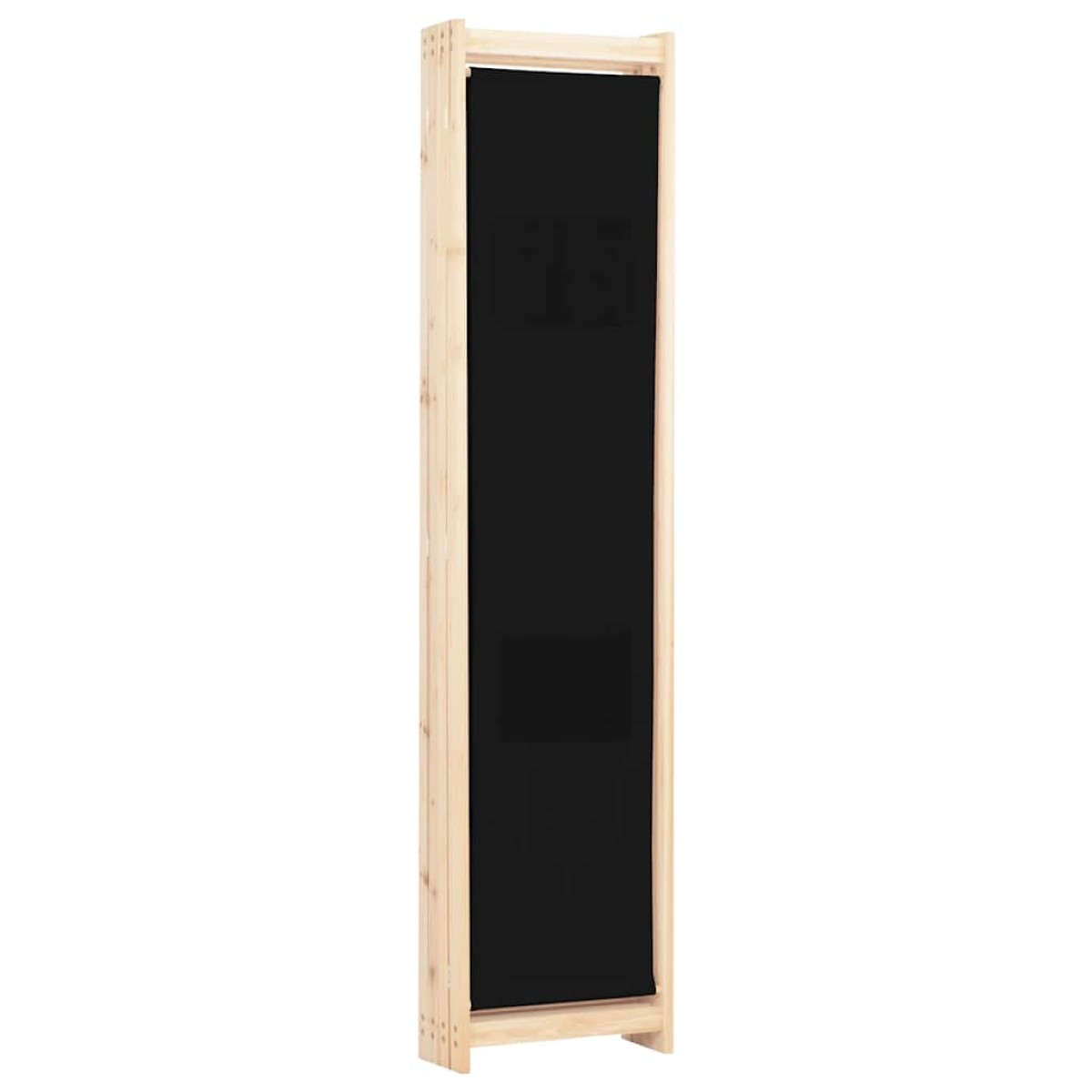 vidaXL Διαχωριστικό Δωματίου με 4 Πάνελ Μαύρο 160x170x4 εκ. Υφασμάτινο