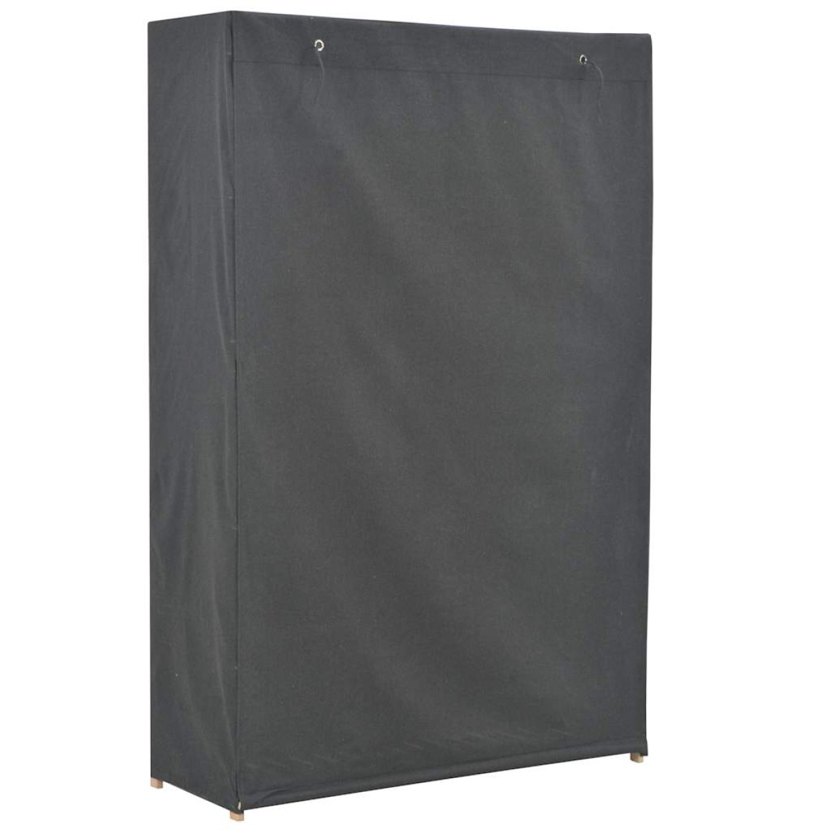 vidaXL Ντουλάπα Γκρι 110 x 40 x 170 εκ. Υφασμάτινη