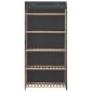 vidaXL Ντουλάπα Γκρι 79 x 40 x 170 εκ. Υφασμάτινη
