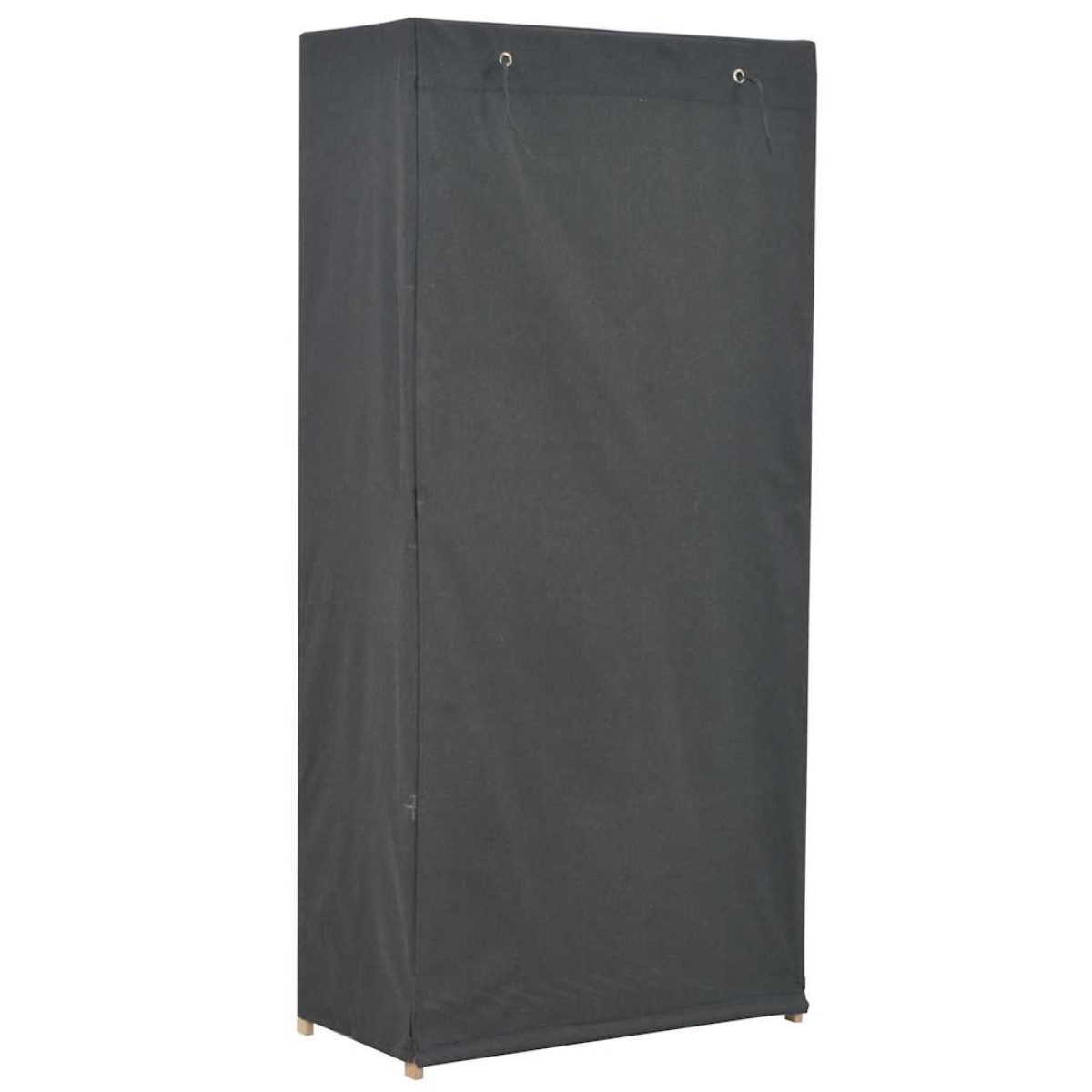 vidaXL Ντουλάπα Γκρι 79 x 40 x 170 εκ. Υφασμάτινη