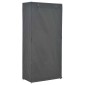 vidaXL Ντουλάπα Γκρι 79 x 40 x 170 εκ. Υφασμάτινη