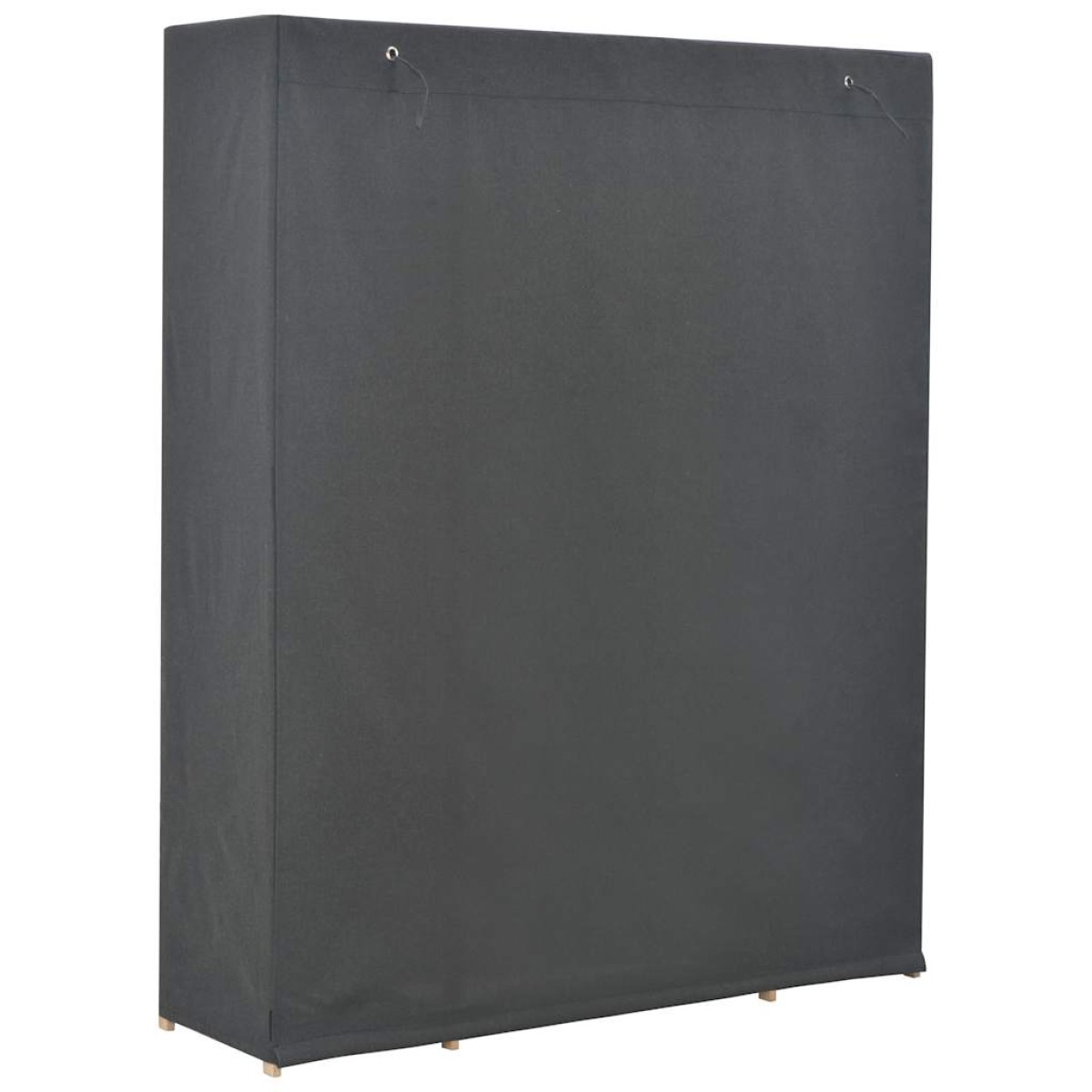 vidaXL Ντουλάπα Γκρι 135 x 40 x 170 εκ. Υφασμάτινη