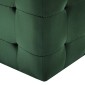 vidaXL Κομοδίνα/Σκαμπό 2 τεμ. Πράσινα 30x30x30 εκ. Βελούδινο Ύφασμα