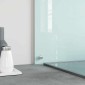 vidaXL Πλάτη Κουζίνας Λευκή 70 x 40 εκ. από Ψημένο Γυαλί
