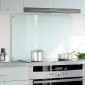 vidaXL Πλάτη Κουζίνας Λευκή 90 x 60 εκ. από Ψημένο Γυαλί