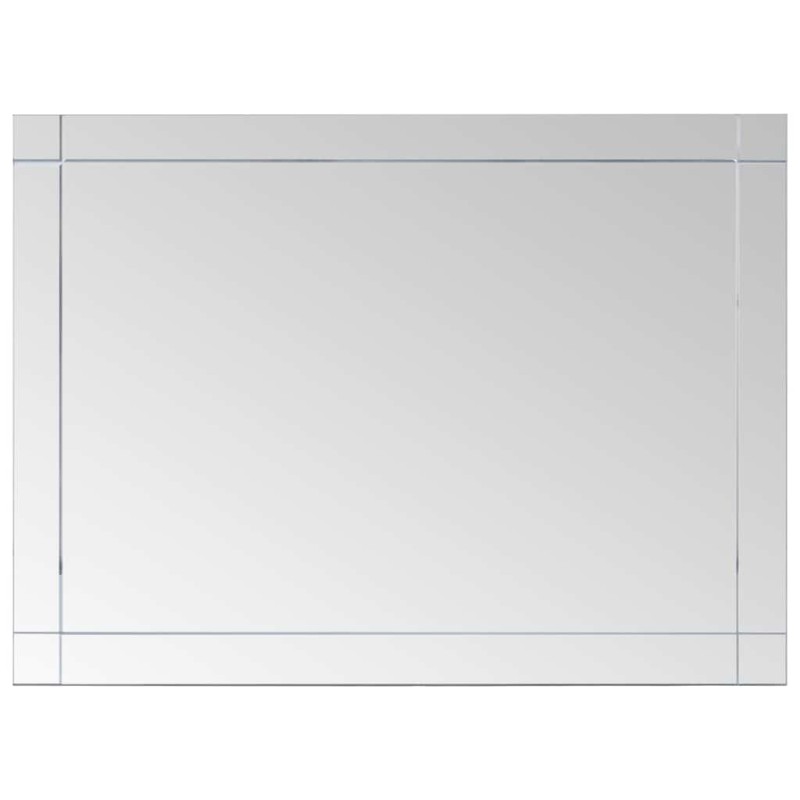 vidaXL Καθρέφτης Τοίχου 60 x 40 εκ. Γυάλινος